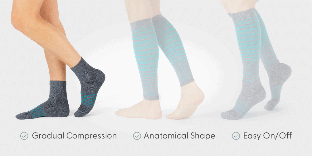 Compression Socks Teeth Compression Socks – Orthofeet® Canada